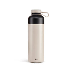 Lékué Wasserflasche - Insulated Bottle To Go Grau 500ml