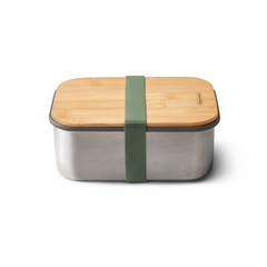 Black+Blum Lunchbox - Edelstahl Sandwich Box Gross Olive Green