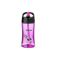 Personalisierte Wasserflasche für Kinder - Carl Oscar Trinkflasche Kids 0.35l Violett