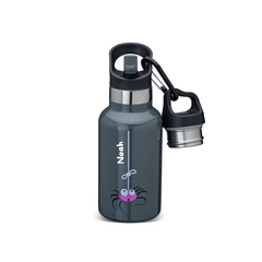 Personalisierte Trinkflasche für Kinder - Carl Oscar Tempflask 0.35l Grau