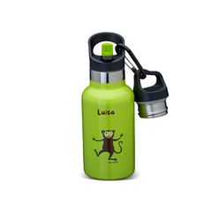 Personalisierte Trinkflasche für Kinder - Carl Oscar Tempflask 0.35l Lime