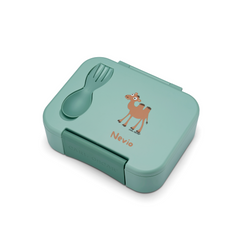 Personalisierte Lunchbox für Kinder - Carl Oscar BentoBox Grün Kamel