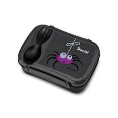 Personalisierte Lunchbox für Kinder - Carl Oscar N'ice Box Grau