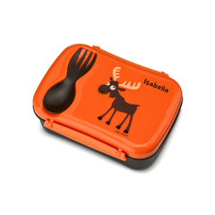 Personalisierte Lunchbox für Kinder - Carl Oscar N'ice Box Orange