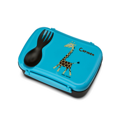 Personalisierte Lunchbox für Kinder - Carl Oscar N'ice Box Türkis