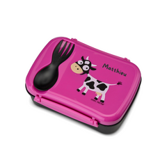 Personalisierte Lunchbox für Kinder - Carl Oscar N'ice Box Violett