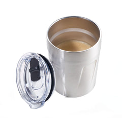 Troika Thermobecher - Espresso Doppio matt Grau