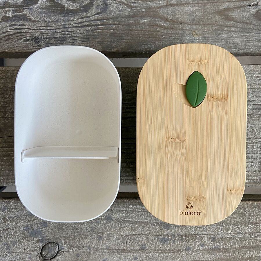 Bioloco Box Chic.Mic Lunch Box - Bioloco Plant Lunchbox Oval Dried Flower Pattern ...